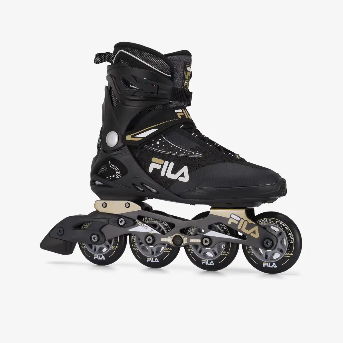 Bild 1 von FILA Inline Skates Inliner Damen/Herren Fitness - Fila Bond 84 mm schwarz/gold