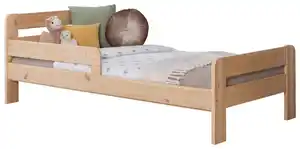 Bett Bennet mit Matratze ca. 120x200 cm Kiefer Natur, Naturfarben