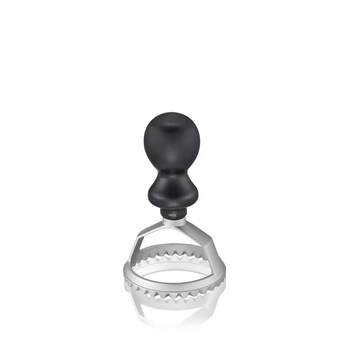 Bild 1 von Gefu Ravioliausstecher Liguri, Grau, Schwarz, Metall, Kunststoff, 6.8x12x6.8 cm, Kochen, Küchenhelfer, Sonstige Küchenhelfer