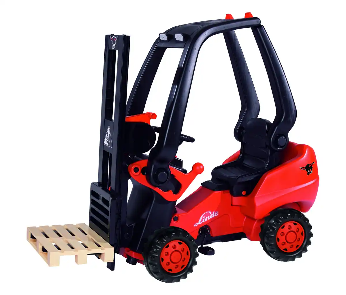 Bild 1 von BIG Tretfahrzeug »Linde Gabelstapler«