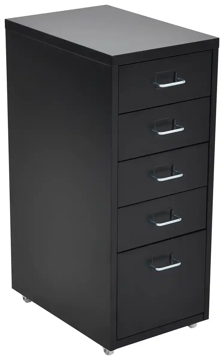 Bild 1 von Rollcontainer Metallica Schwarz, Schwarz