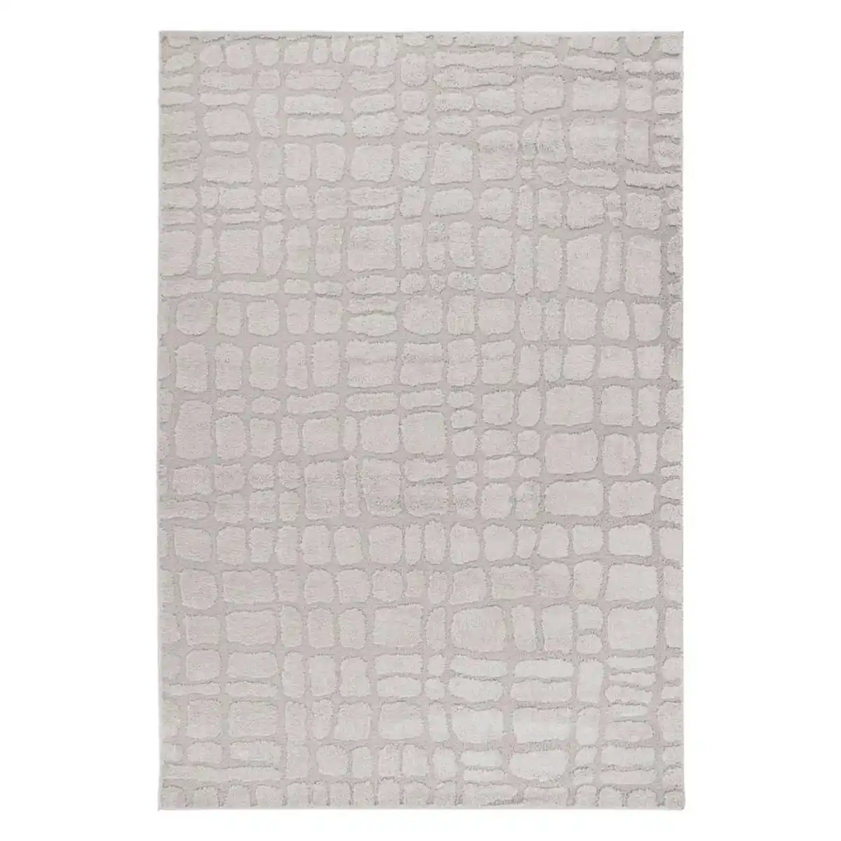 Bild 1 von Kayoom Flachwebeteppich, Silber, Textil, geometrisch, rechteckig, 80x150 cm, für Fußbodenheizung geeignet, in verschiedenen Größen erhältlich, strapazierfähig, Teppiche & Böden, Teppiche, Webt