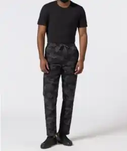 Camouflage-Hose, grau bedruckt