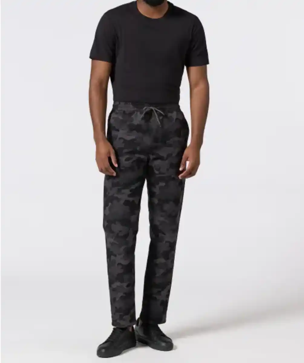 Bild 1 von Camouflage-Hose, grau bedruckt