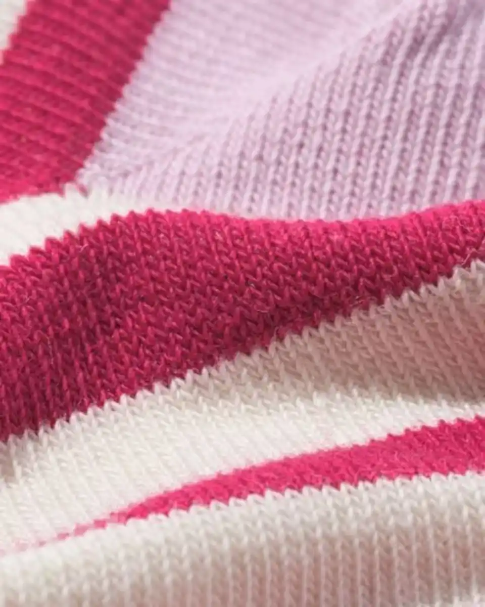 Bild 2 von Kinder-Kurzsöckchen, gestreift – 5 Paar rosa