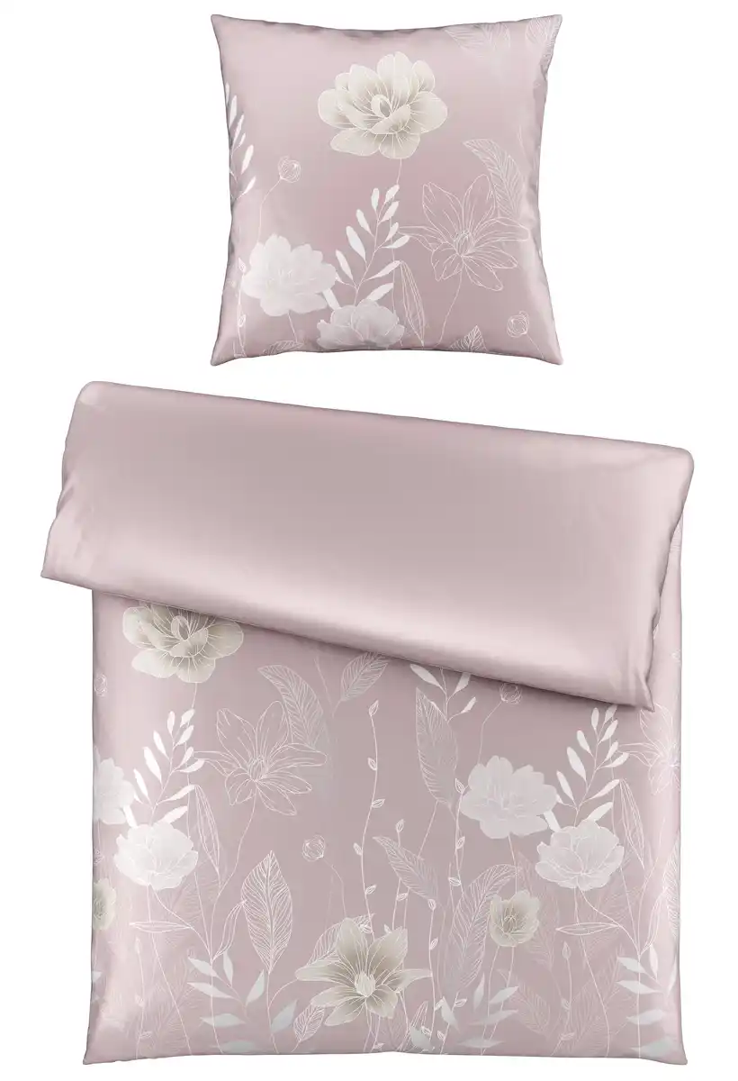 Bild 1 von Bettwäsche Nala XL Mauve ca. 155x220cm, Mauve