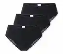 Bild 1 von 3 SCHIESSER Brazilian-Slips, schwarz