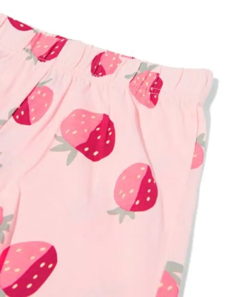 Bild 3 von Kinder-Kurzpyjama Erdbeeren rosa