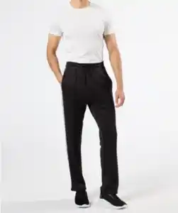 Jogginghose mit Bügelfalte, schwarz