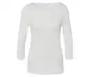 Bild 1 von Shirt mit 3/4-Arm, weiß