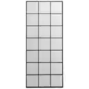 Bild 1 von Carryhome Wandspiegel, Schwarz, Metall, Glas, Holzwerkstoff, rechteckig, 60x140x1.6 cm, Ganzkörperspiegel, Spiegel, Wandspiegel