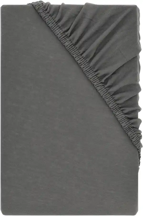 Bild 3 von LIV&BO® Jersey-Spannbettlaken ca. 180 - 200 x 200 cm
