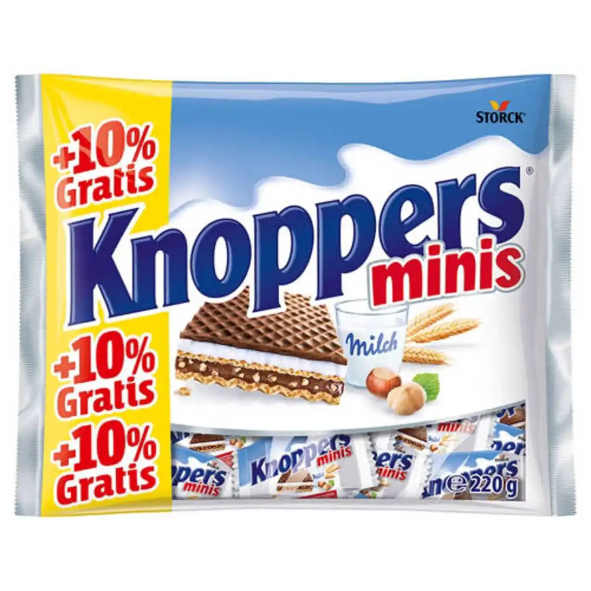 Bild 1 von STORCK Knoppers Minis 220 g
