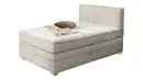 Bild 1 von Boxspringbett Cord 140 x 200 cm Bettkasten grau-beige - ARABELLA
