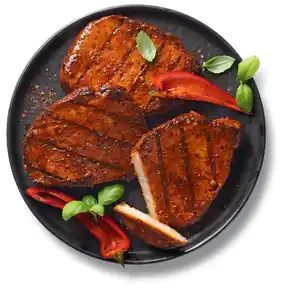 K-PURLAND Rückensteak Paprika Style, 6 St. = 900-g-Packg.