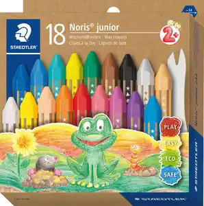 STAEDTLER Wachsmalkreide-Set »Noris® junior«, 18-teilig