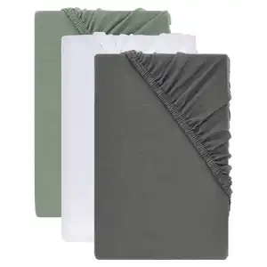LIV&BO® Jersey-Spannbettlaken ca. 90 - 100 x 200 cm