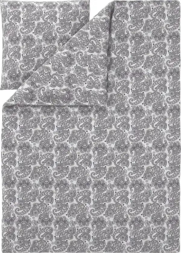 Bild 3 von LIV&BO® Satin-Bettwäsche-Set ca. 135 x 200 cm, 2-teilig