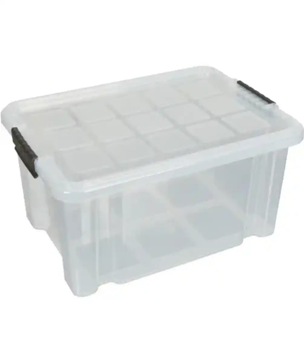 Bild 1 von Eurobox 15 l mit Clipdeckel, transparent