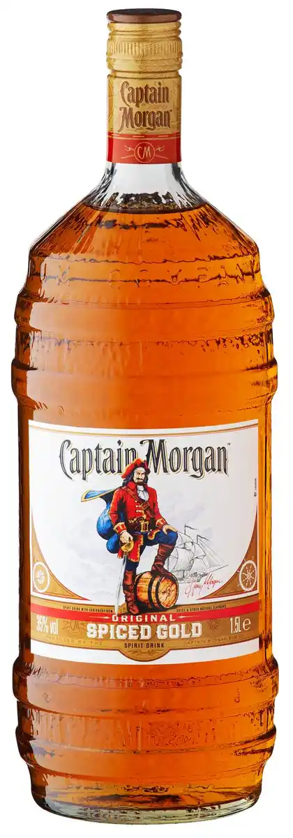 Bild 1 von CAPTAIN MORGAN Original Spiced Gold Rum-Getränk, 1,5-l-Fl.