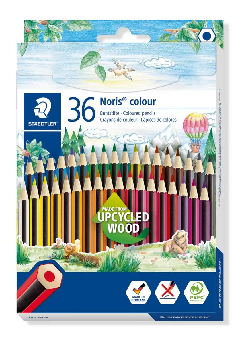 Bild 1 von STAEDTLER Buntstifte-Set 36-teilig »Noris® colour«, 36-teilig