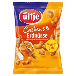 UELTJE Nuss Mix 150 - 200 g, Cashews und Erdnüsse, Honig und Salz