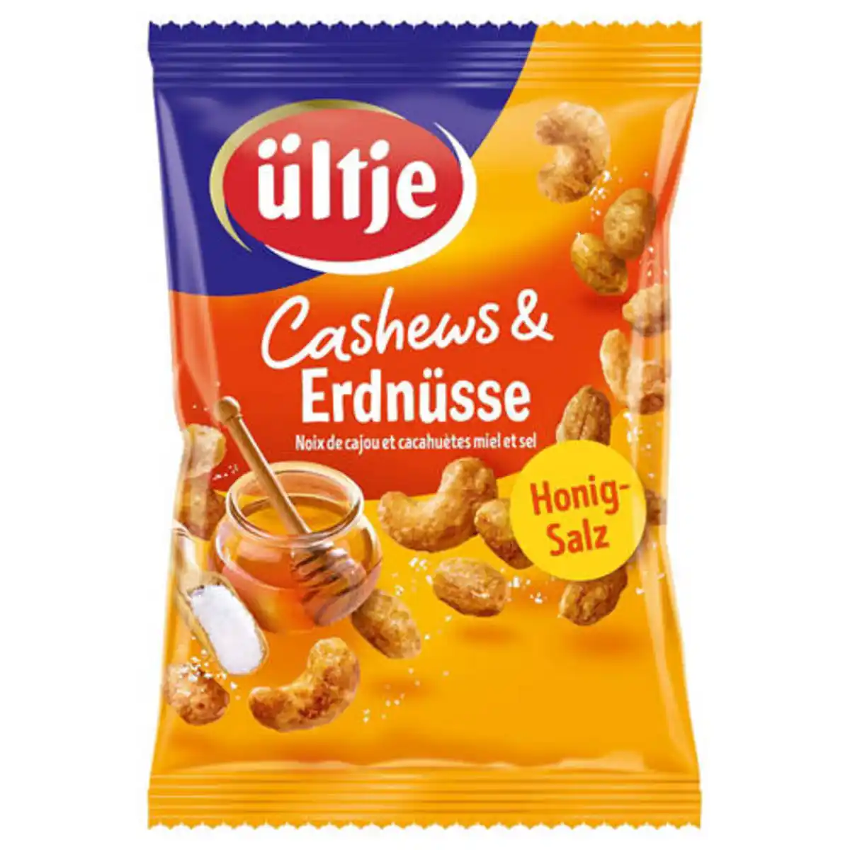 Bild 1 von UELTJE Nuss Mix 150 - 200 g, Cashews und Erdnüsse, Honig und Salz