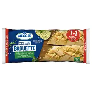 MEGGLE Doppelbaguett 320 g, Kräuterbutter