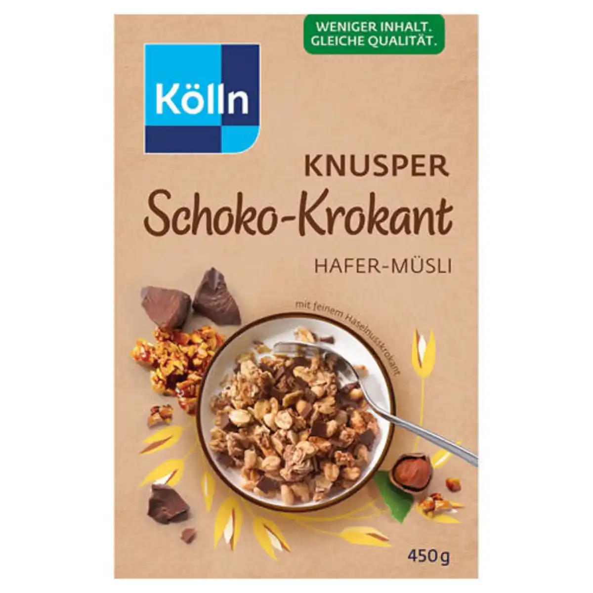 Bild 1 von KÖLLN Hafermüsli 500 g, Schoko Krokant