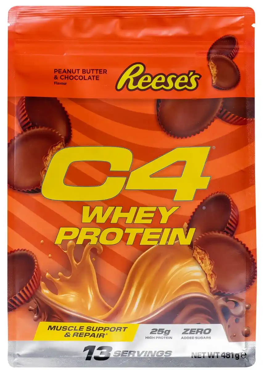 Bild 1 von C4 Whey Protein »Reese's« oder »Hershey's«, 455 - 481-g-Packg.