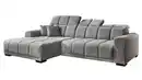 Bild 1 von Ecksofa grau elektrisch ausfahrbar 301 cm - MASTER
