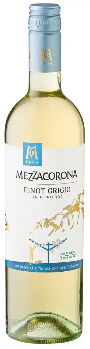 Bild 1 von MEZZACORONA Pinot Grigio, Merlot, Moscato oder Chardonnay, 0,75-l-Fl.