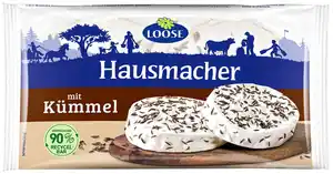 LOOSE oder HARZBUBE Hausmacher Sauermilchkäse, 0,5 % Fett, 200-g-Packg.