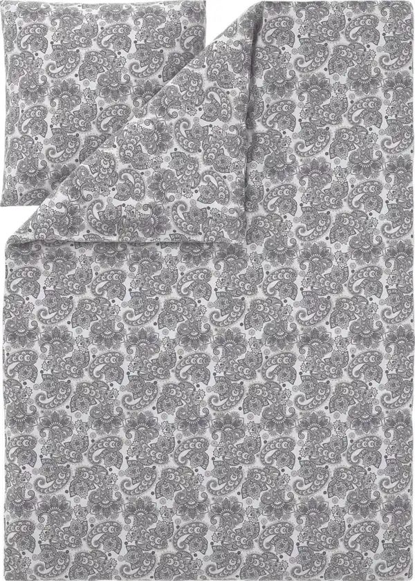 Bild 2 von LIV&BO® Satin-Bettwäsche-Set ca. 155 x 220 cm, 2-teilig