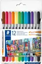 Bild 1 von STAEDTLER Dopperfasermaler-Set »Design Journey«, 12-teilig