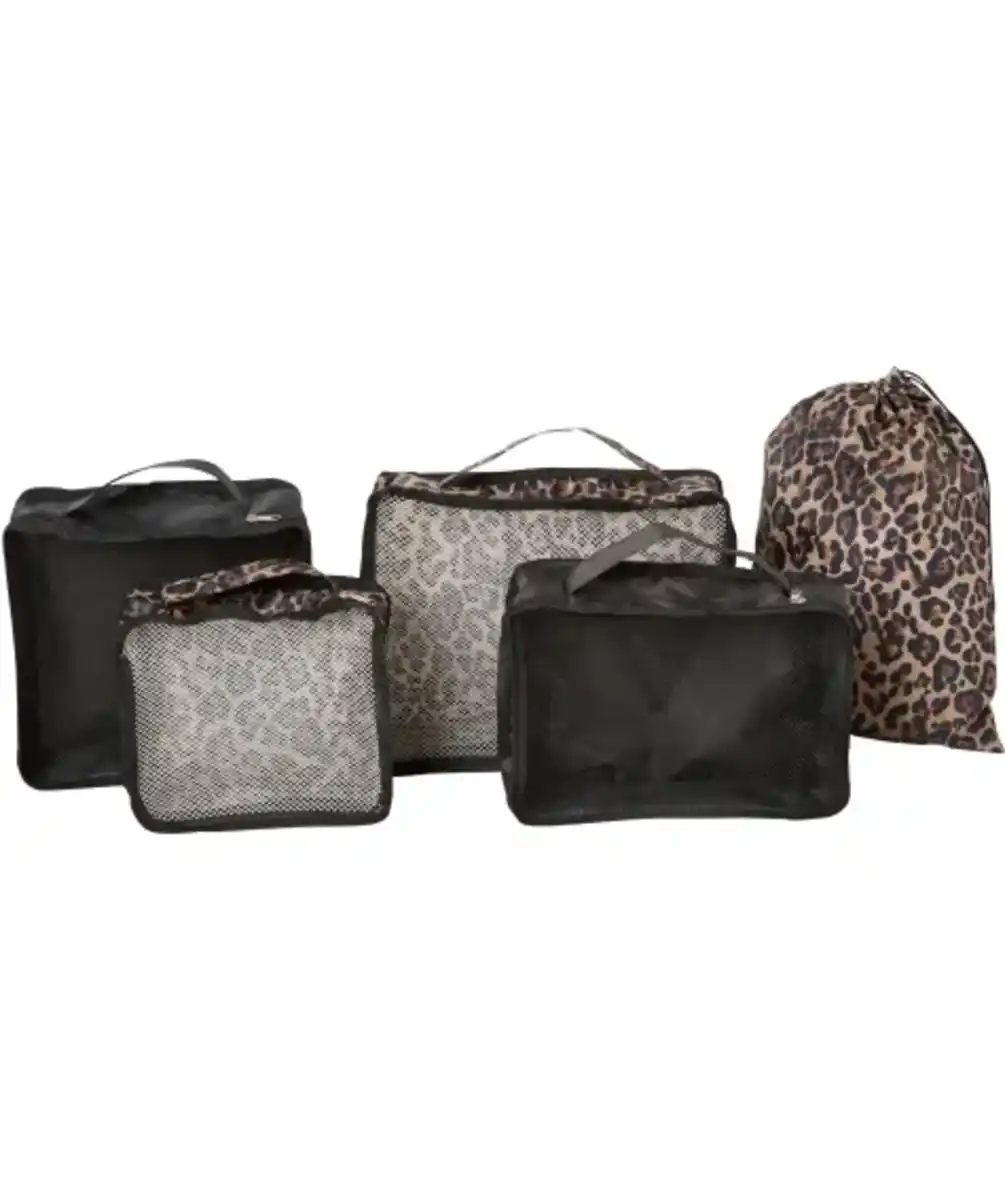 Bild 1 von Kofferorganizer-Set Leo, Leopardendruck