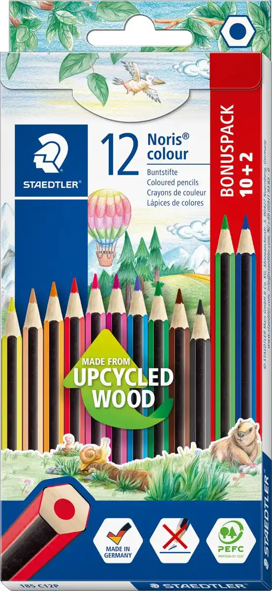 Bild 1 von STAEDTLER Buntstifte-Set 12-teilig »Noris® colour«, 12-teilig