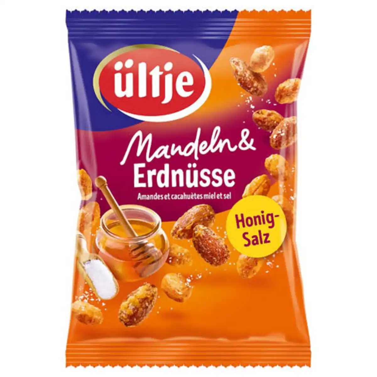Bild 1 von UELTJE Nuss Mix 150 - 200 g, Mandeln und Erdnüsse, Honig und Salz