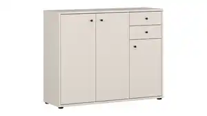 Kommode mit Schubladen beige 85 cm - TEMPRA