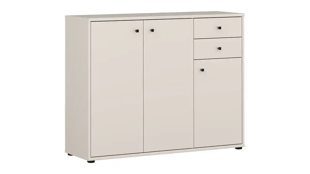Bild 1 von Kommode mit Schubladen beige 85 cm - TEMPRA