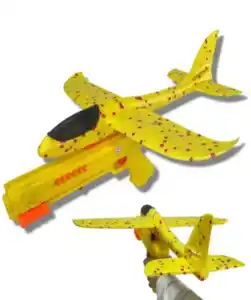 Toi-Toys AIR Schaumstoffflugzeug, gelb