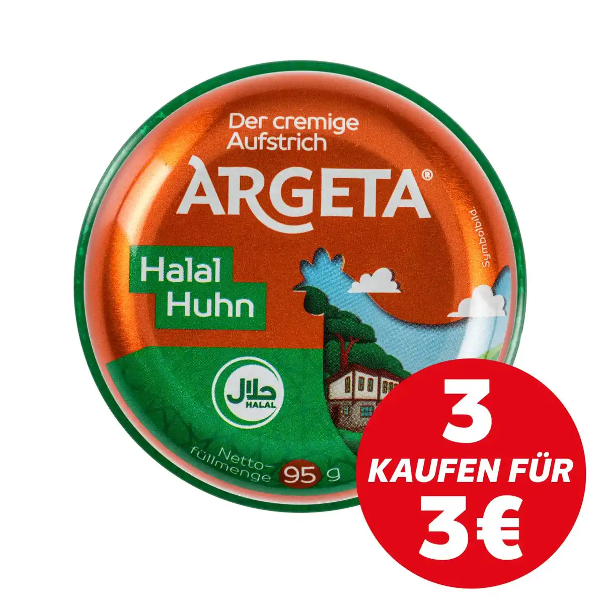 Bild 1 von ARGETA Aufstrich, 95-g-Dose