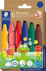 STAEDTLER Jumbo-Fasermaler-Set »Noris® junior«, 6-teilig