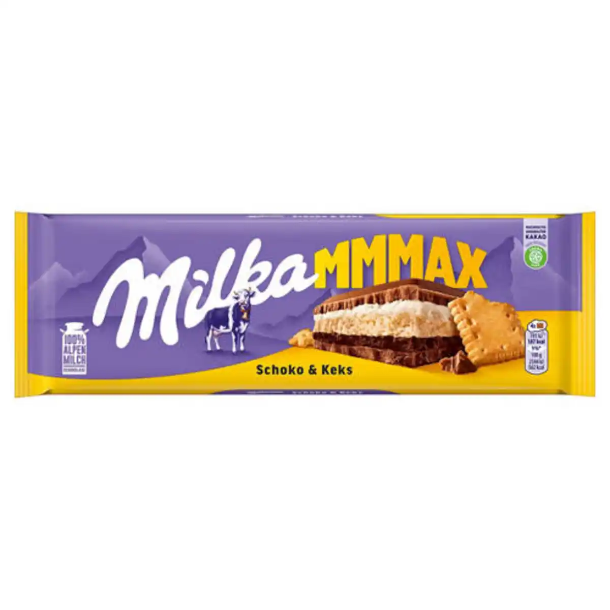 Bild 1 von MILKA Tafelschokolade 300 g, Schoko & Keks
