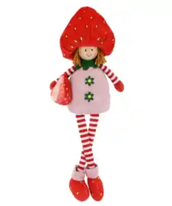 Kantenhocker Frucht, rot