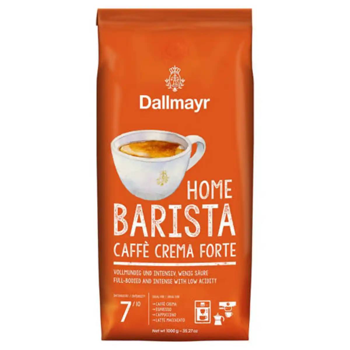 Bild 1 von DALLMAYR Home Barista 1 kg, Crema Forte