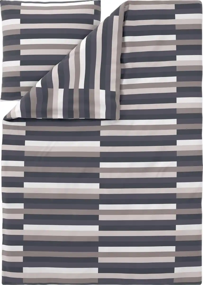 Bild 4 von LIV&BO® Satin-Bettwäsche-Set ca. 135 x 200 cm, 2-teilig