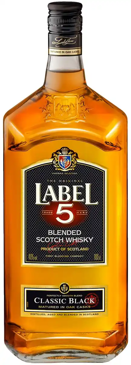 Bild 1 von LABEL 5 Blended Scotch Whisky, 1-l-Fl.