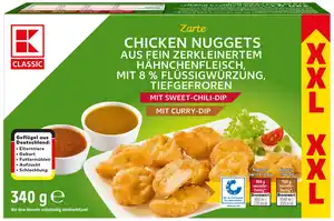 K-CLASSIC Chicken Nuggets XXL, 340-g-Großpackg.