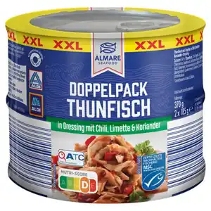 ALMARE SEAFOOD Thunfisch Dressing Fancy 370 ml, Chili-Limone-Koriander